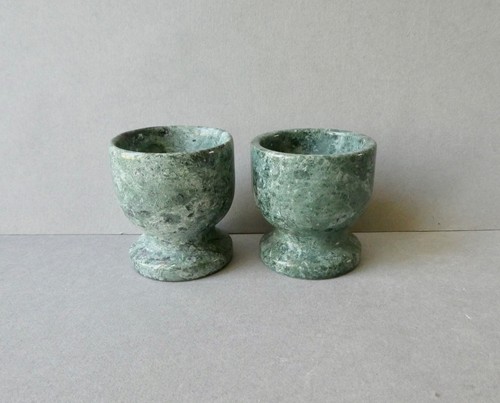 Coquetiers marbre vert - en,