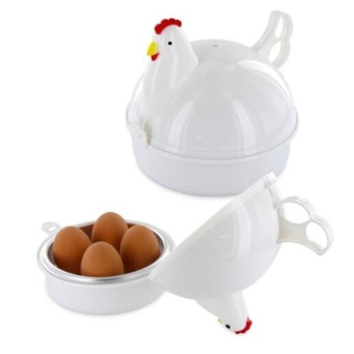 Poule cuit oeufs micro ondes - poule,
