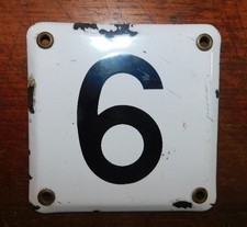 ANCIENNE PLAQUE ÉMAILLÉE