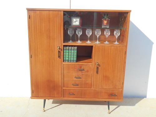 Meuble bureau teck - de,
