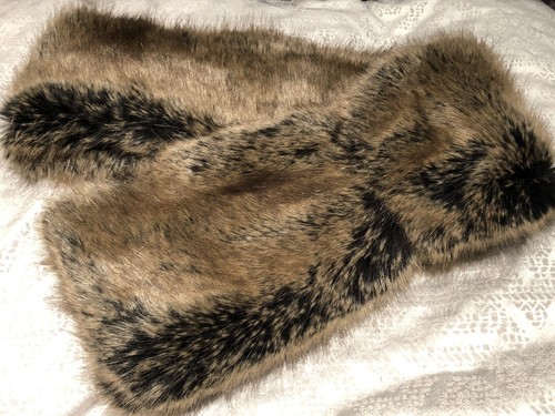 Foulard étole marron - , fausse