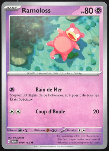 Carte pokémon ramoloss - pokémon,