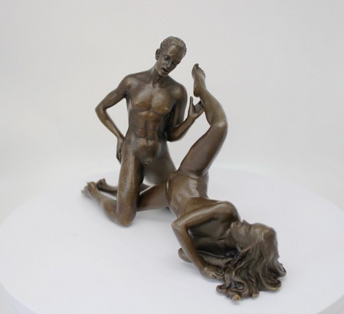 Statue sculpture couple - sculpture, sexy