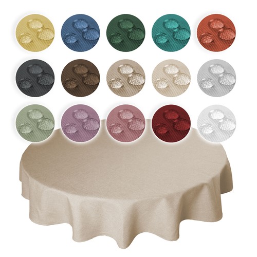 Tischdecke rond optique - rond, laisse