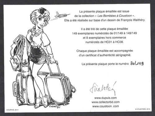 Walthery natacha certificat - walthery, (certificat