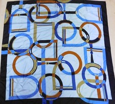 Foulard 100% PURE SOIE VINTAGE