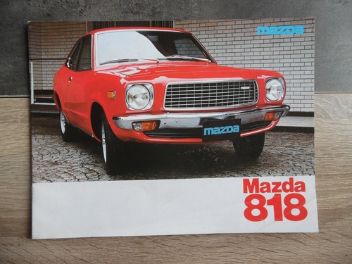 Catalogue mazda 818 - catalogue, –