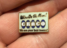 We're On the Move CRACO 3/4" Metal Pinback