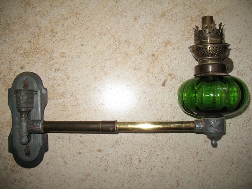 Antique kerosene lamp - lamp, with