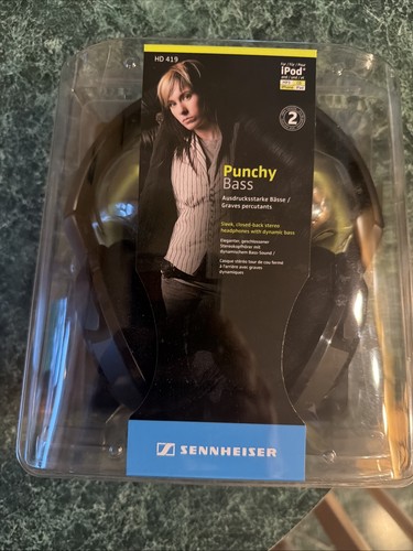 Sennheiser headphones black - headphones,