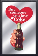 Bouteille de Coca Cola miroir