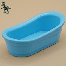 Playmobil petite baignoire bleue pour bébé-enfant-salle de bain-manoir...