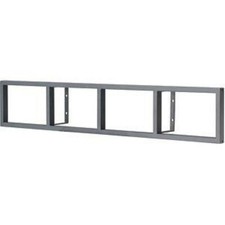 1X Ikea Lerberg CD/DVD/GAMES/BLU-RAY Shelf Wall Rack/Shelve Charcoal Grey Grey.