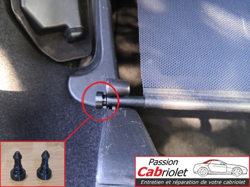 Guide tendelet capteur rideau - capteur,