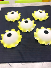 5 Tulipes Luminaire Lampe Lustre Abat-jour