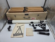 Vintage MONOLUX 4352-234X Astronomical Telescope Case Japan Missing Tripod-Head
