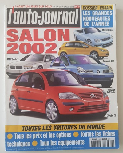 Salon 2002 auto journal - 2002, l'auto-journal