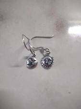 Boma Jewelry Sterling Silver Moon + Star Mismatched Dangles