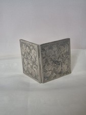 Rare poudrier ancien en argent