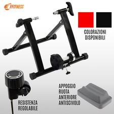 Rouleau Vélo Turbo Entraînement Intérieur Pliable Résistance Magnétique Support