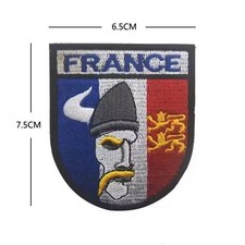 Patch France Viking 7,5x6,5cm