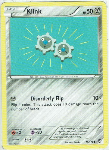 Pokemon carte chaudière à - carte, xy