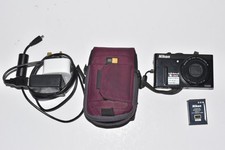 Nikon Coolpix P300 12MP Compact Digital Camera Black with case