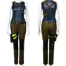 New Lara Croft Costume Tomb Raider Lara Croft Full Set Cosplay Costume: