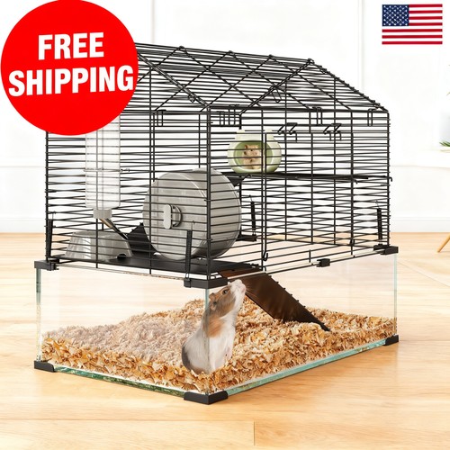 Hamster cage habitat - cage, guinea