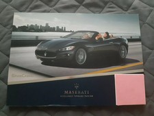 Maserati Gran Cabrio GRANCABRIO Brochure Prospekt SPANISH 78 pages Español