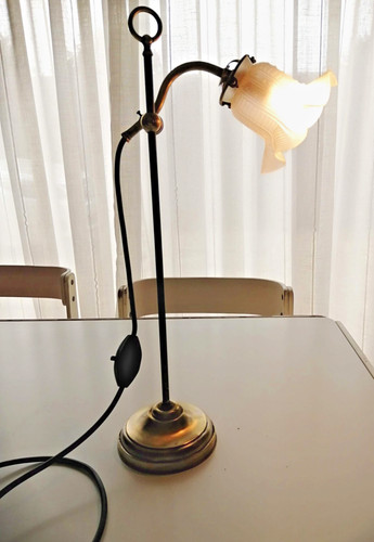 Ancienne lampe orientable - lampe, en