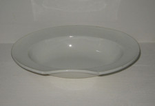 Ancien plat à barbe faïence