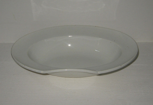 Ancien plat barbe faïence - plat, à