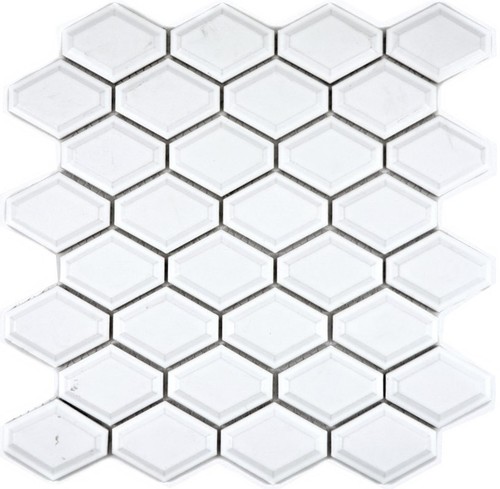 Mosaïque céramique diamant - céramique,