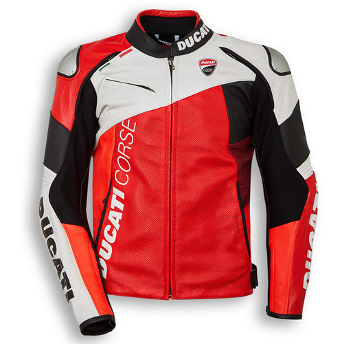 Ducati corse veste moto cuir - veste,