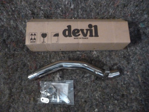 Tube échappement devil neuf - tube,