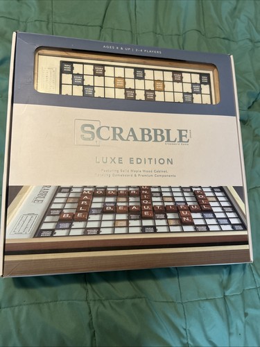 Scrabble luxe edition - scrabble,