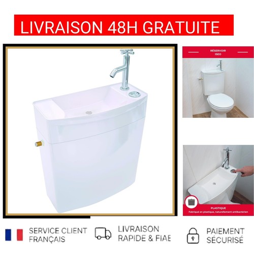 Réservoir lave mains - réservoir, lave-mains