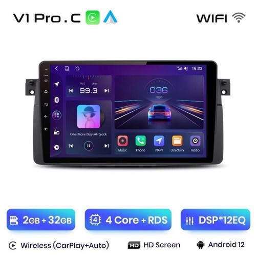 Autoradio android pour bmw - bmw, e46