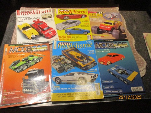 Lot anciens magazines - magazines, auto