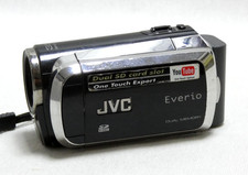 HS POUR PIECES / JVC GZ MS125BE EVERIO DUAL SD CAMESCOPE VIDEO CAMERA