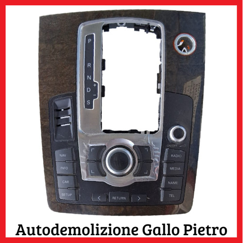 Bloc commande autoradio - de,