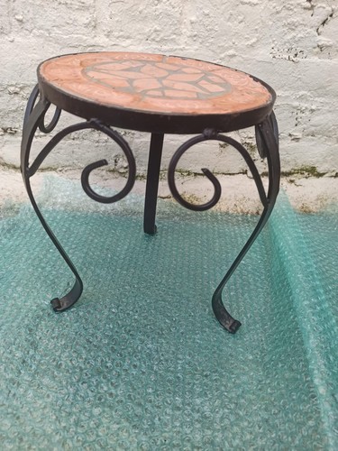 Tabouret fer forger - fer, et