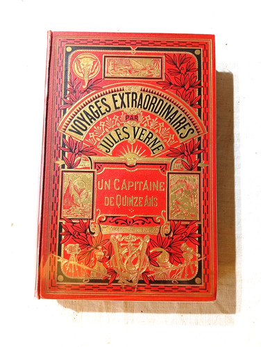 Cartonnage jules verne hetzel - cartonnage,