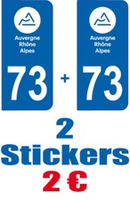 2-STICKERS-PLAQUE-AUTO-IMMATRI