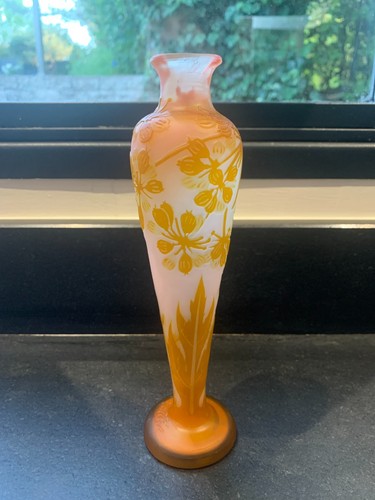 Vase gallé soliflore - vase, au