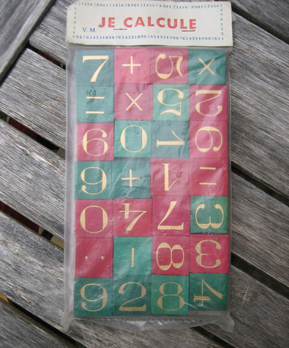 Ancien jeu educatif - ancien, en