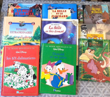 Walt Disney Lot De 9 Livres