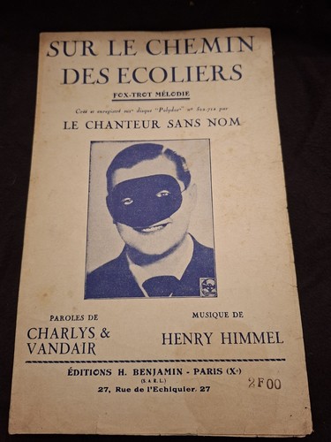 Partition sur chemin des - chemin,
