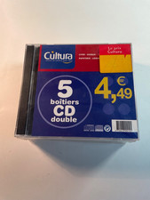 Lot de 5 Boîtiers CD Vide